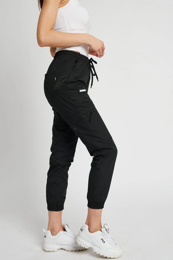 Spodnie Diamante Wear Jogger Cargo Unisex Rip Stop czarne