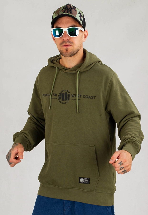 Bluza Pit Bull Keep Rolling oliwkowa