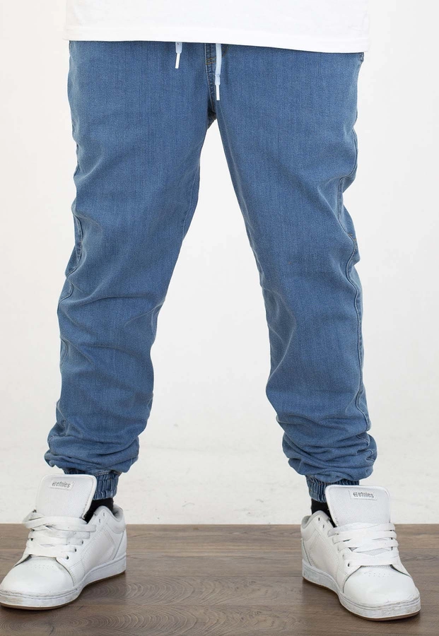 Spodnie Elade Joggery Icon jeans light blue