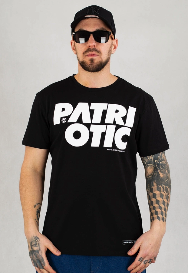 T-shirt Patriotic CLS czarno biały