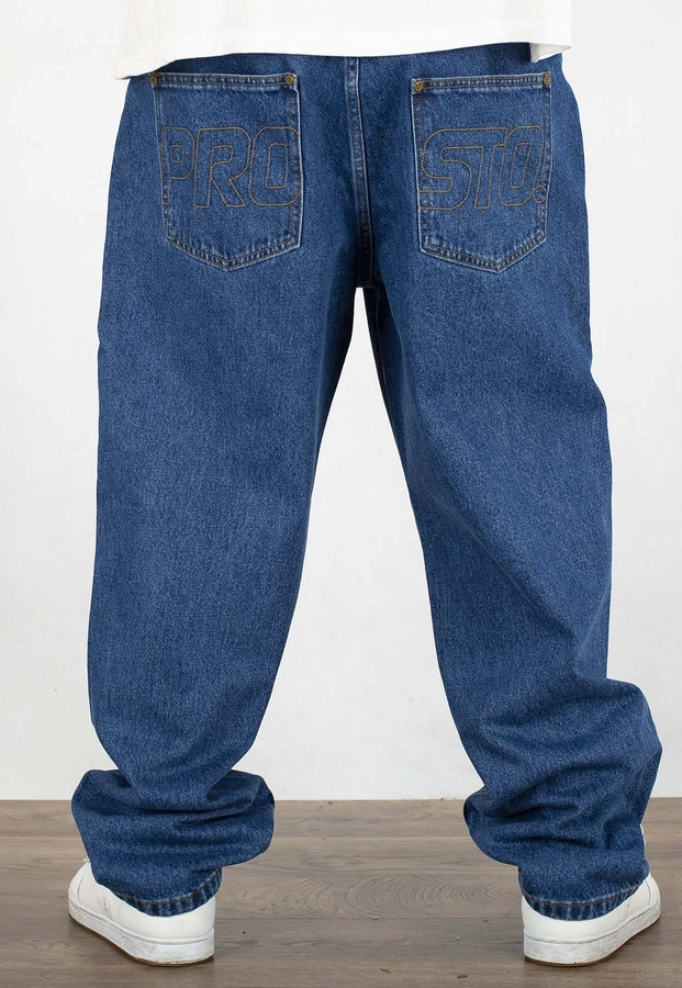 Spodnie Prosto Baggy Slav blue
