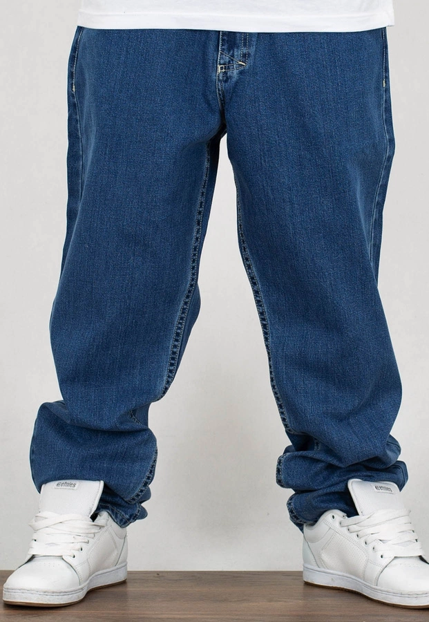 Spodnie Mass Jeans Baggy Fit Craft blue