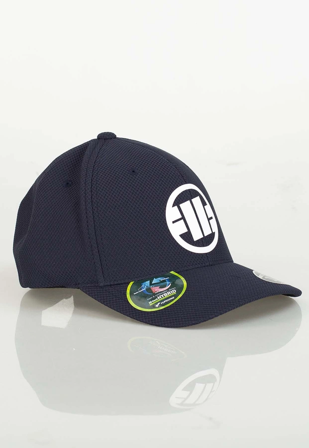 Czapka Snapback Pit Bull Hybrid Logo granatowa