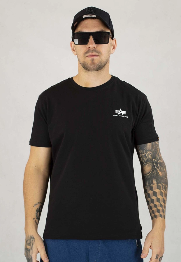 T-shirt Alpha Industries Back Print 128507 czarny