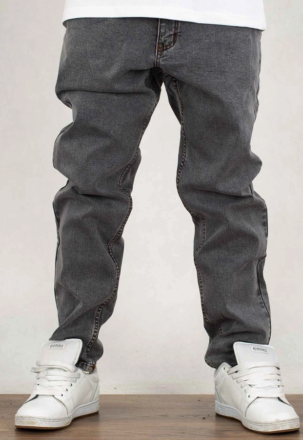 Spodnie Prosto Tapered Gotik gray jeans