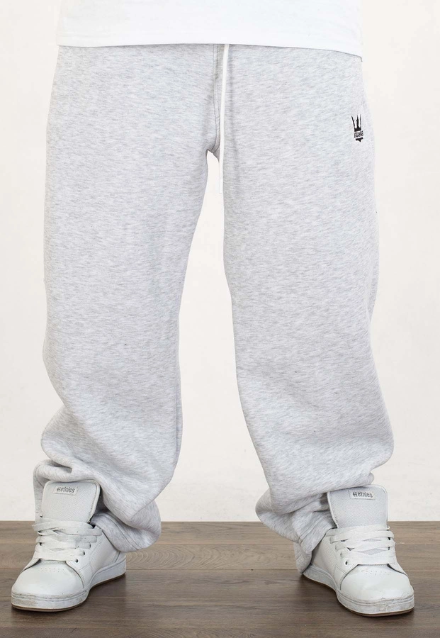 Dresy Jigga Wear Logo Drawcord Baggy szare