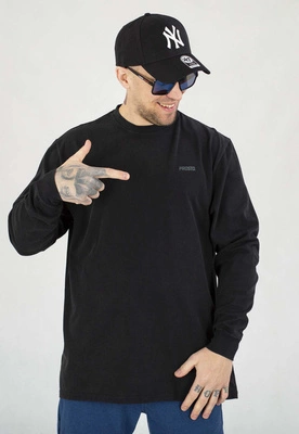 Longsleeve Prosto Ston grafitowy