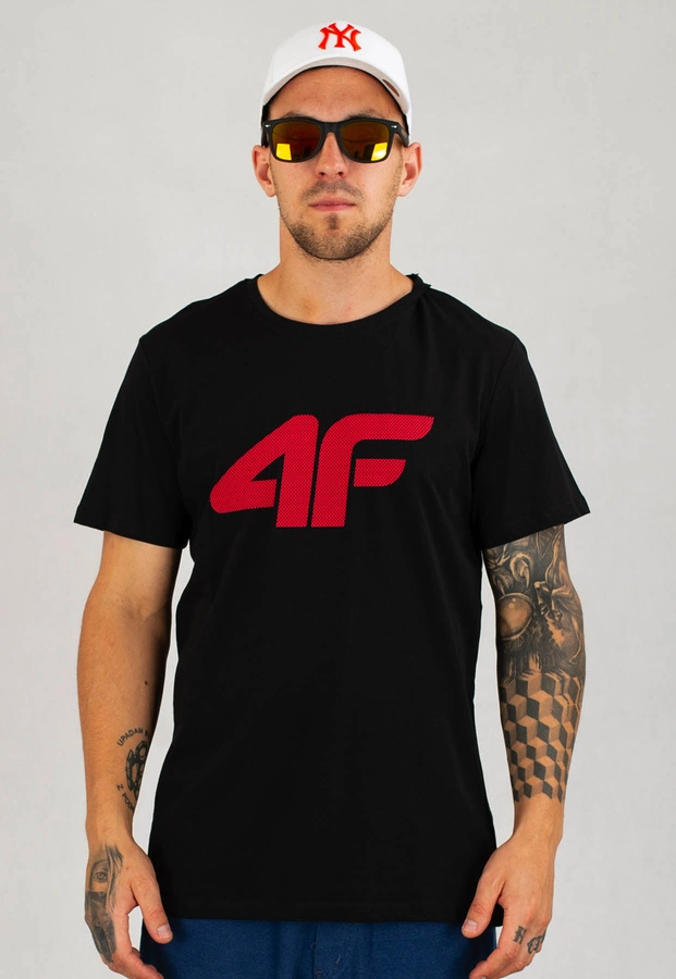 T-shirt 4F TSM353 czarny