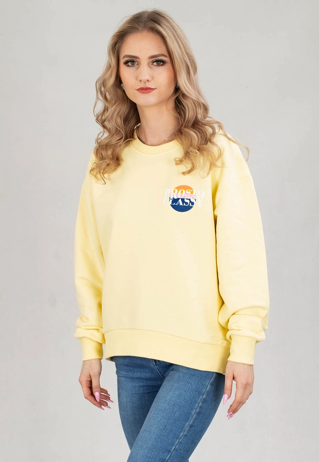 Bluza Prosto Crewneck Peeta żółta