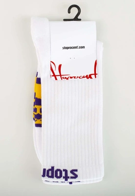 Skiety Stoprocent Goryl biało pomarańczowe