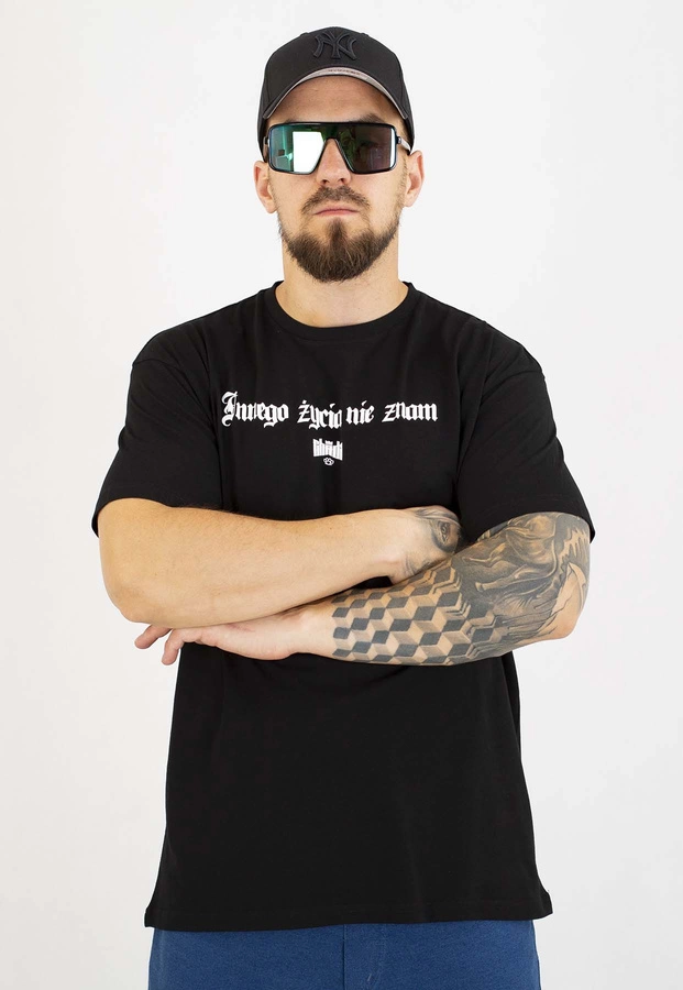 T-shirt Chada Proceder Innego Życia Nie Znam czarny