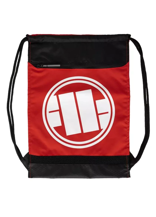Worek Pit Bull Logo II czerwony