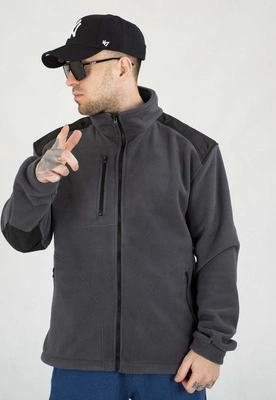 Bluza Niemaloga Polar Crewneck szaro czarna