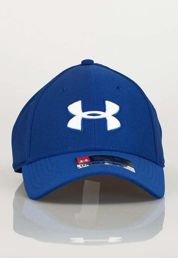 Czapka Full Cap Under Armour UAR 1305037449 Heathered Blitzing 3.0 granatowa