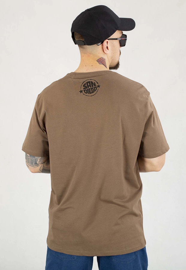T-shirt Pit Bull San Diego Sun 170 dark brown
