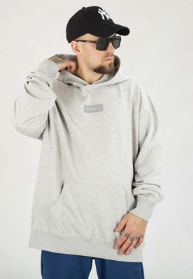 Bluza Prosto Z kapturem Box szara