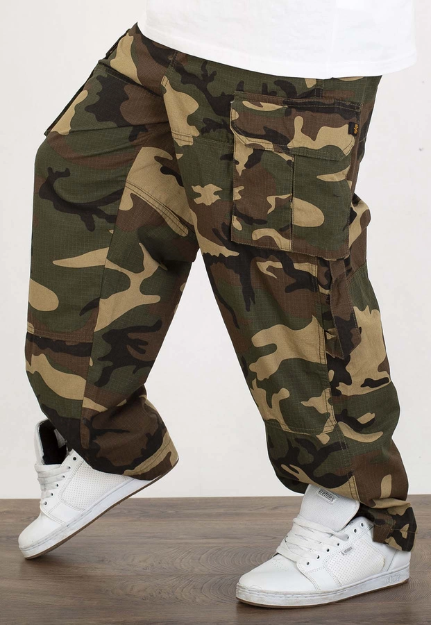 Spodnie Alpha Industries Ripstop Patchwork 148203C camo