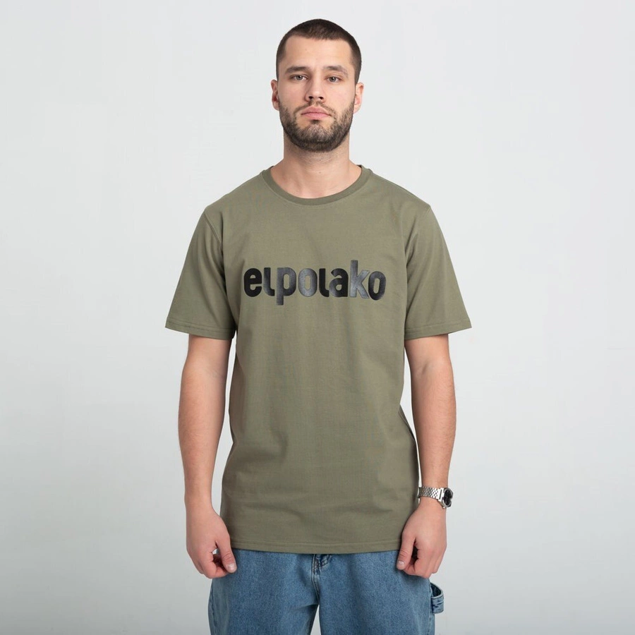 Koszulka El Polako Basic Khaki