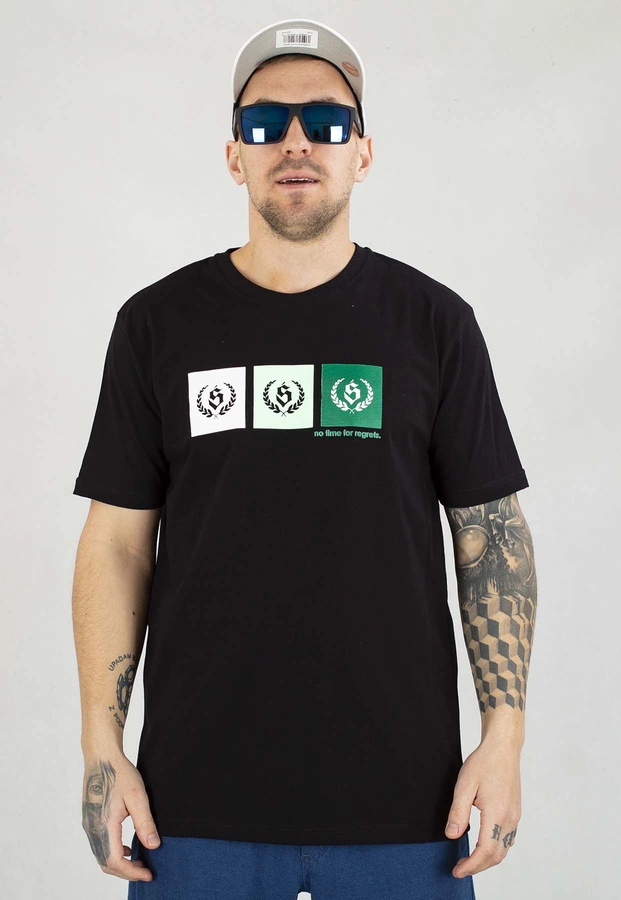 T-shirt Środowisko Miejskie Laurels czarny