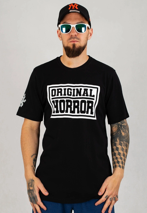 T-shirt Brain Dead Familia Original Horror czarny