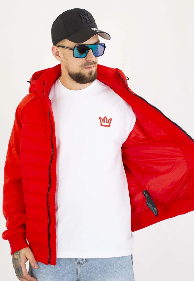 Kurtka Pit Bull Hybrydowa Przejściowa Palomar fluo red