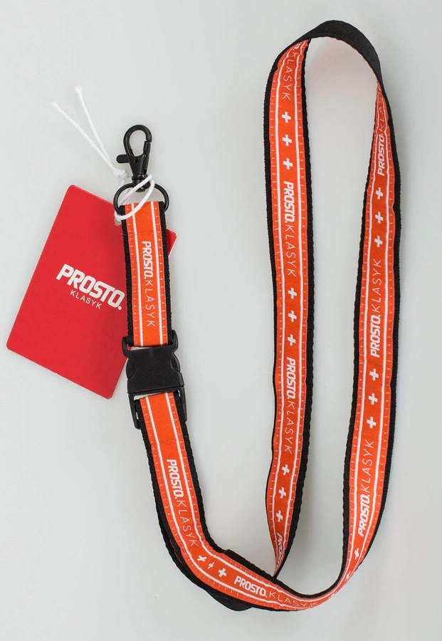 Smycz Prosto Klasyk Leash Tape czerwona