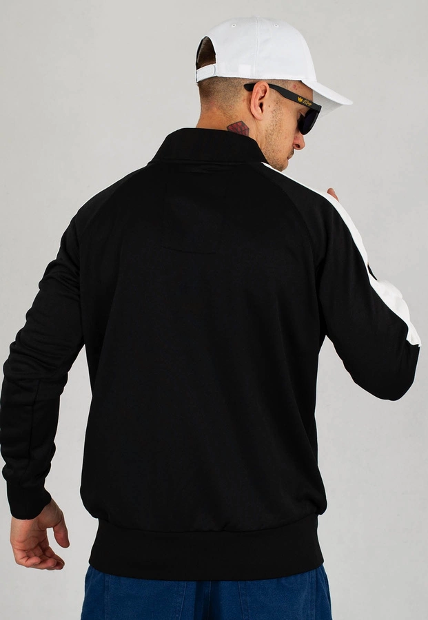 Bluza Pit Bull Oldschool ZIP Raglan czarna