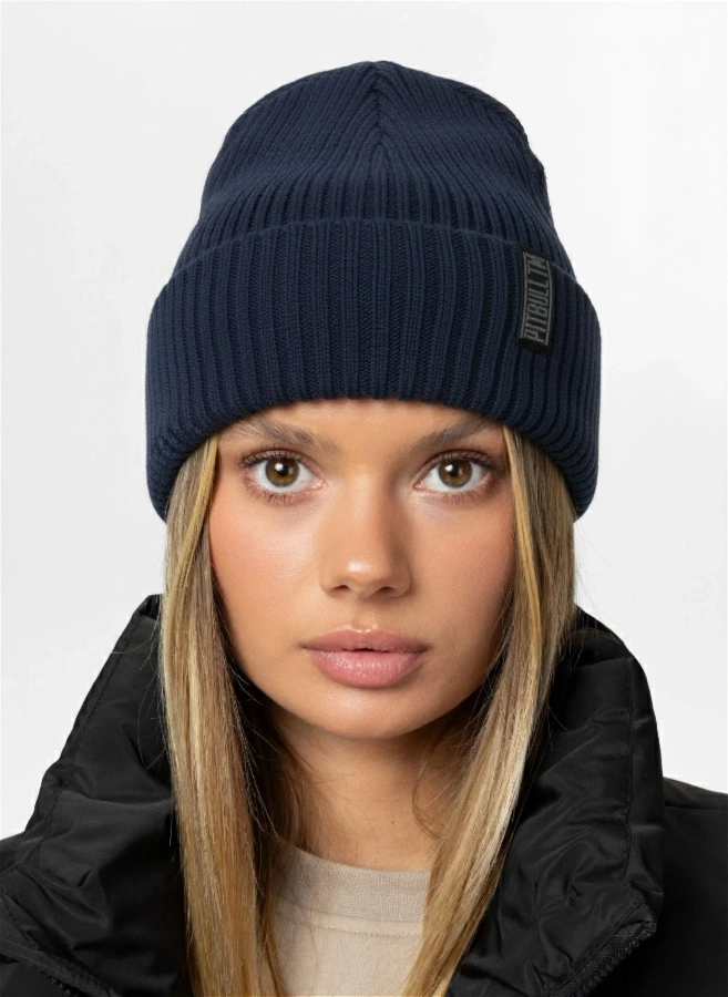 Czapka Zimowa Pit Bull Silvas Pitbull TM dark navy