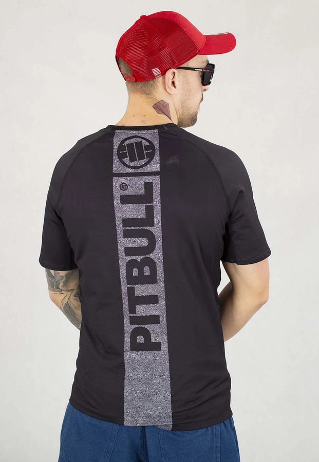 T-shirt Sportowy Pit Bull Rashguard Shortsleeve Born In 1989 czarny