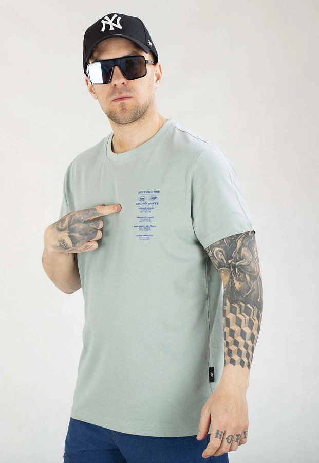 T-shirt 4F M2536 miętowy