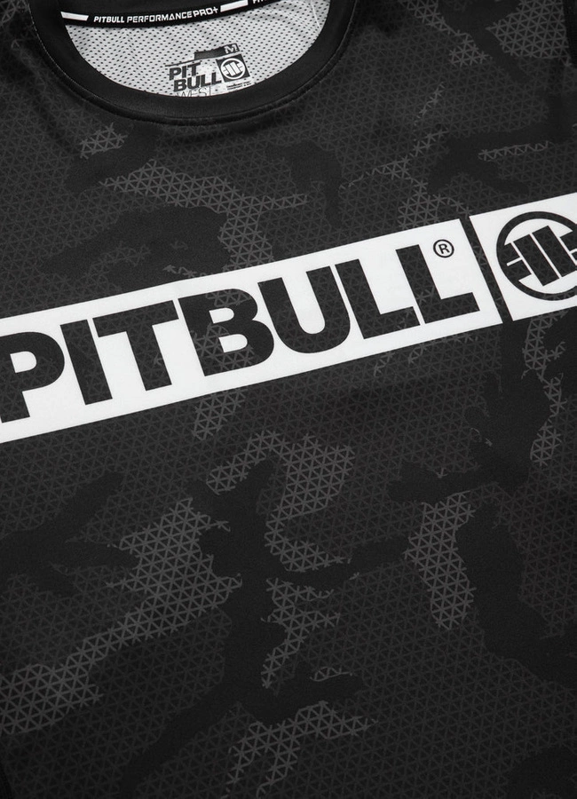 Longsleeve Pit Bull Sportowy Mesh Net Camo Hilltop 2 czarny