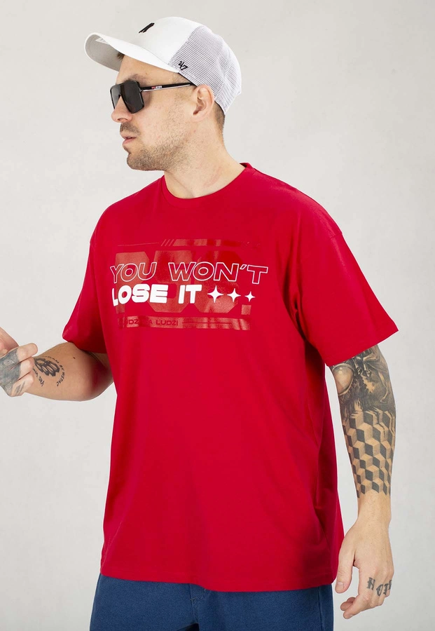 T-shirt Dudek P56 You Wont Lose It czerwony