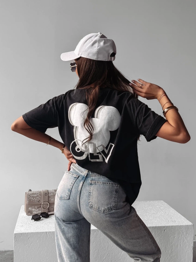 T-Shirt Olavoga Besco czarny