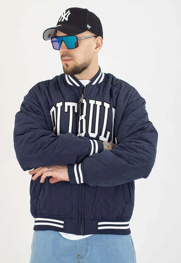 Kurtka Pit Bull Przejściowa Baseball Jupiter dark navy