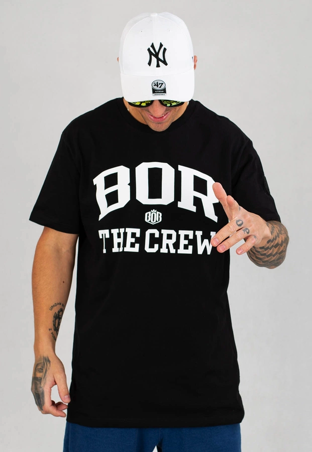 T-shirt B.O.R. Biuro Ochrony Rapu The Crew czarny