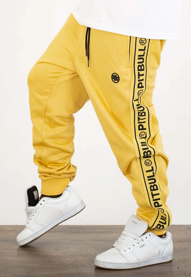 Dresy Pit Bull Oldschool Tape Logo yellow