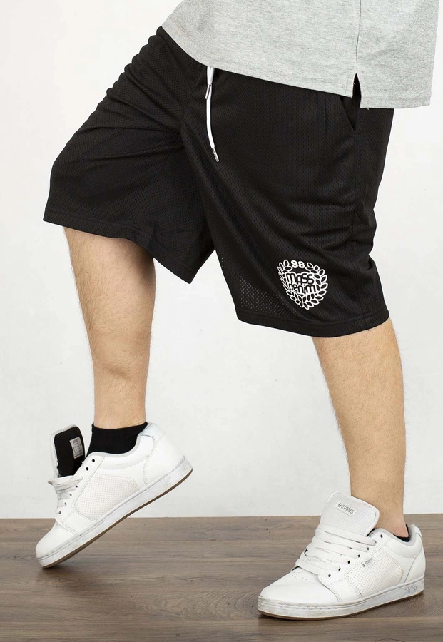 Spodenki Mass Base Back Mesh black