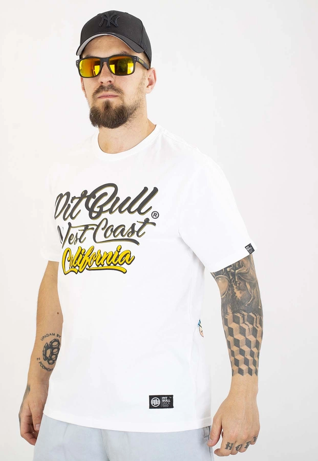 T-shirt Pit Bull Surfdog 190 white