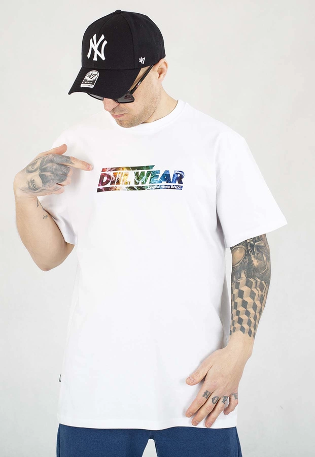 T-shirt Diil Smoke Wear biały