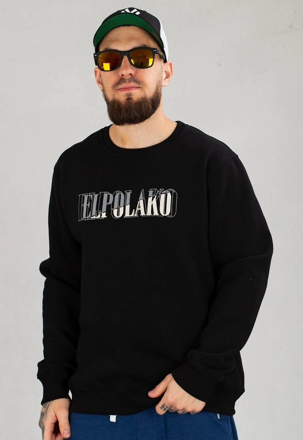 Bluza El Polako Crewneck Double Layer czarna