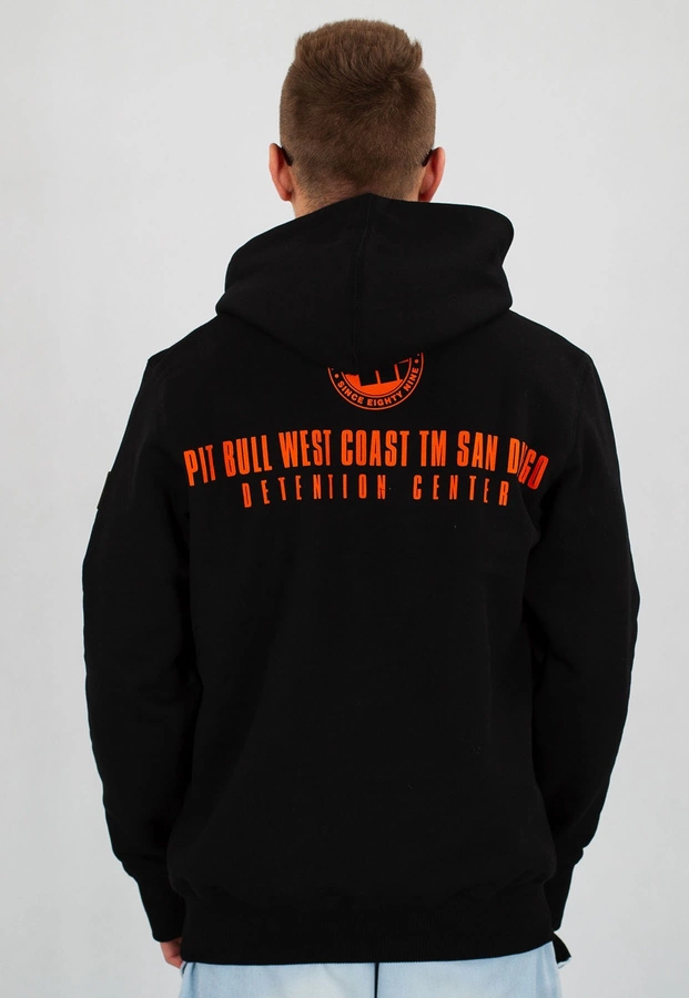 Bluza Pit Bull Orange Dog czarna