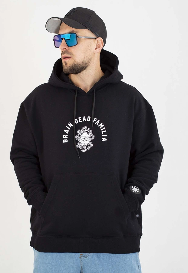 Bluza Brain Dead Familia Fingers czarna