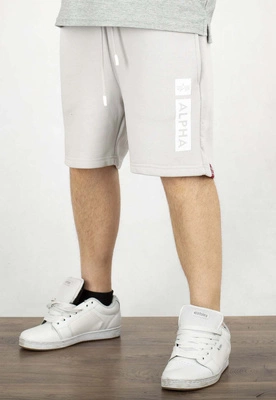 Spodenki Alpha Industries Print 146365 szare