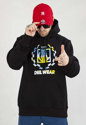 Bluza Diil Z Kapturem Laur Sharp czarna