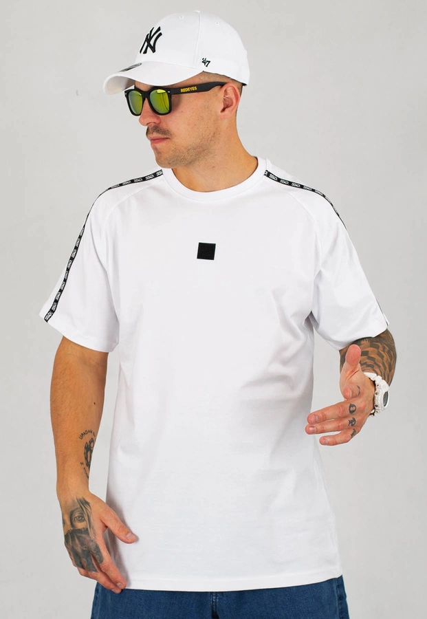 T-Shirt SSG Premium Logo Tape biały