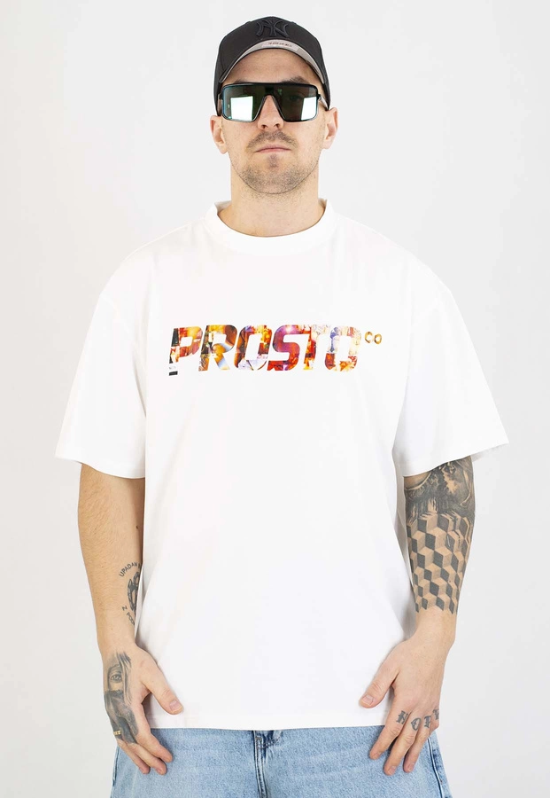 T-shirt Prosto Rated ecru