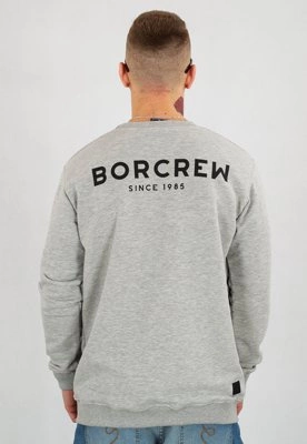 Bluza B.O.R. Biuro Ochrony Rapu Classic BorCrew jasno szara