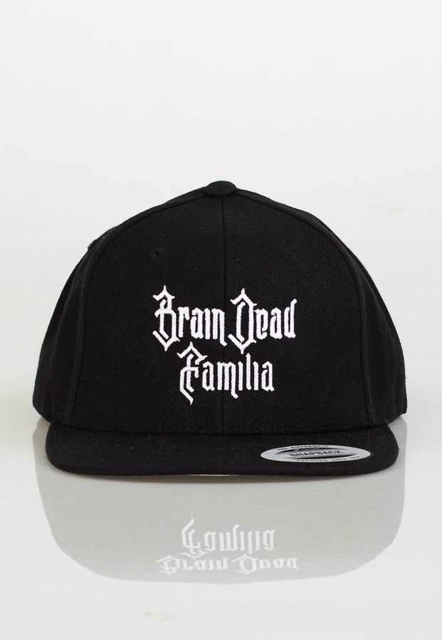 Czapka Snapback Brain Dead Familia Kat czarny