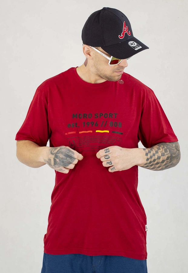 T-shirt Moro Sport Moro Moro Legend czerwony