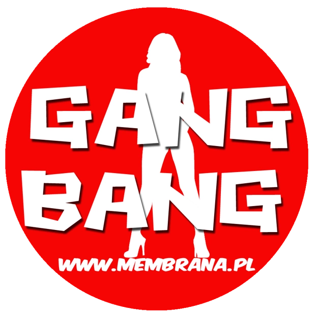 Wlepa Gang Bang czerwona